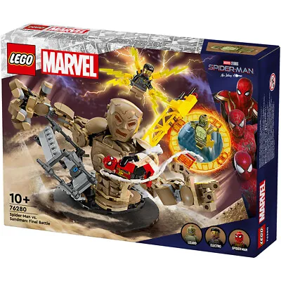 Buy LEGO Marvel SpiderMan Vs Sandman Final Battle 76280 NEW 2024 • 33.99£