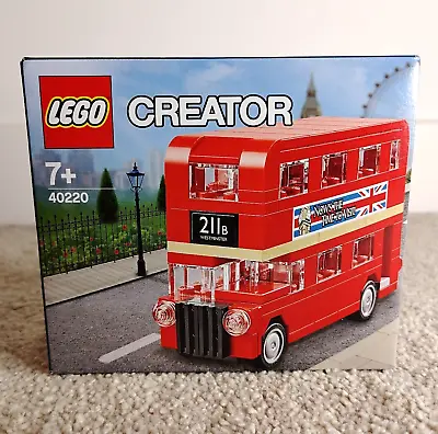 Buy LEGO Creator London Bus V29 40220, Retro Double Decker Bus, Brand New & Sealed • 19.99£