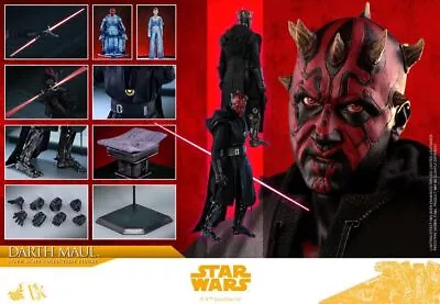 Buy In Stock Hottoys Hot Toys Dx18 Han Solo/Star Wars Story Darth Maul 1/6 Scale Fig • 495.88£