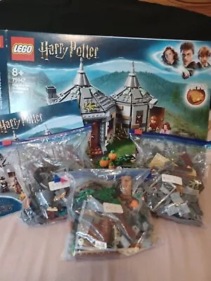 Buy Harry Potter Lego - Hagrid's Hut: Buckbeak Rescue - Set 75947 - 100% Complete • 36£