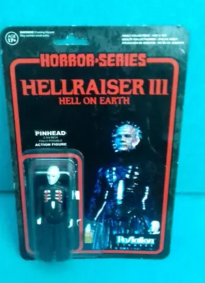 Buy Pinhead Hellraiser Horror - Funko X Super7 ReAction NEW  Blister FLAW  • 26.95£