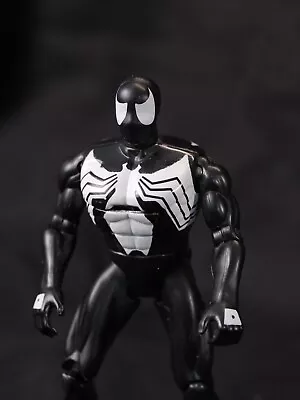 Buy BLACK COSTUME SPIDER-MAN With WEB  - Spiderman The Animated Series - Toybiz 1995 • 11£