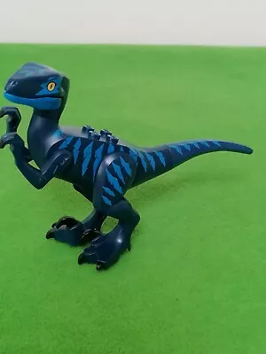 Buy Lego 5884 Dino Raptor Chase Velociraptor Dinosaur Only Blue Minifigure Ex. Cond. • 9.99£
