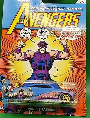 Buy Hot Wheels Avengers Purple Passion (b31) • 4.99£