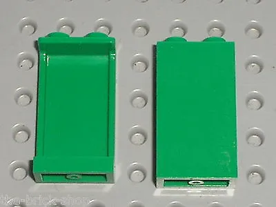 Buy 2 X LEGO Green Panels 87544 / Set 9486 60025 10254 60059 4203 60020 70805... • 2.56£