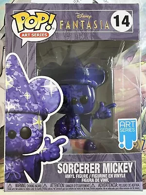 Buy FUNKO POP! Disney Fantasia Art Series 14 - SORCERER MICKEY - (No Hard Pack) • 15.34£