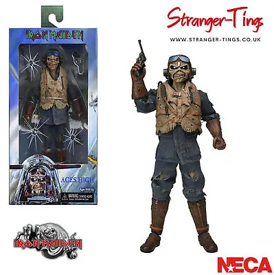 Buy NECA Iron Maiden Aces High Eddie 8” Clothed Action Figure New & Official 14959 • 46.99£