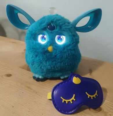 Buy Hasbro Furby Connect Bluetooth Turquoise 0359 Including Eye Mask • 20£