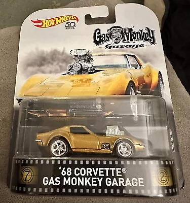 Buy Hot Wheels 50th Gas Monkey Garage '68 Corvette • 13£
