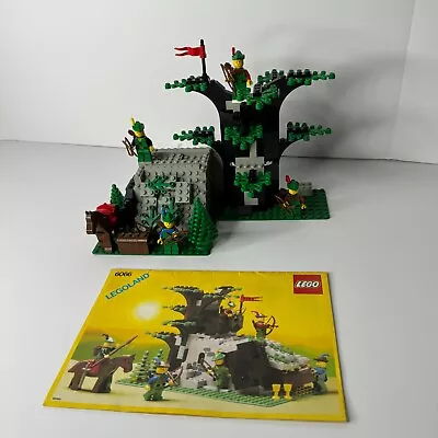 Buy Lego Set 6066 Castle Camouflaged Outpost 1987 Forestmen Robin Hood Vintage • 109.95£