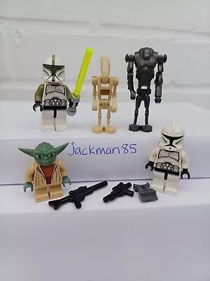Buy Lego Star Wars Minifigure Yoda Clone Trooper Super Battle Droid B1 Commander • 19.99£
