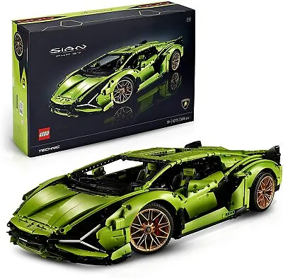 Buy Lego Set  Lamborghini Sian Fkp37  Technic 42115 (age 18+) 3696 Pieces New  • 386.11£