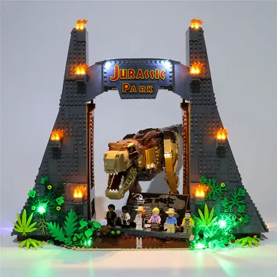 Buy LED Light Kit For 75936 LEGOs Jurassic World Jurassic Park T Rex Rampage • 27.59£