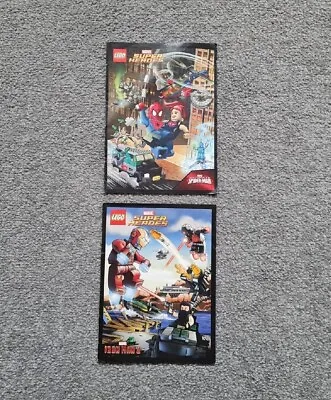 Buy X 2 LEGO MARVEL DC SUPER HEROES 17cm COMICS  In Very Good Condition  • 0.99£