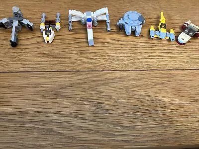 Buy Lego Mini Advent Star Wars Space Craft Various Job Lot - Falcon - X B & Y Wing • 19.99£
