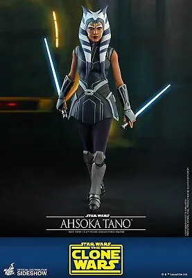 Buy Ahsoka Tano The Clone Wars TMS021 - Star Wars Hot Toys Action Figure 1/6 NEW UK • 189.99£