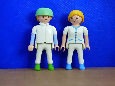 Buy Playmobil SD-1 Hospital 2x Figures Nurse Doctor Bundle • 3.99£