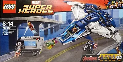 Buy LEGO Marvel Super Heroes 76032, The Avengers Quinjet City Chase, Brand New. • 99.99£