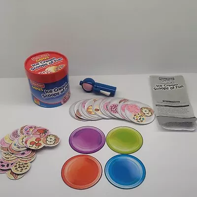 Buy Vintage Fisher Price Ice Cream Scoops Of Fun Game COMPLETE 2000 • 37.79£