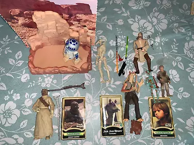 Buy Star Wars Tatooine Figures Job Lot Power Of The Force / Jedi Electronic R2-D2  • 25£