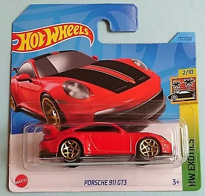 Buy Hot Wheels 2023. Porsche 911 GT3. New Collectable Toy Model Car. HW Exotics. • 4.50£