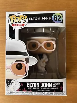 Buy Funko Pop! - Elton John Vinyl Figure #62 Brand New Vaulted Rare • 29.99£