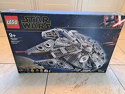Buy LEGO 75257 MILLENIUM FALCON Star Wars Brand New Sealed. Free Postage. • 120£