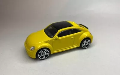 Buy Hot Wheels - 2014 Volkswagen Beetle Yellow Black Sport V5312 Mattel Malaysia Car • 4.99£
