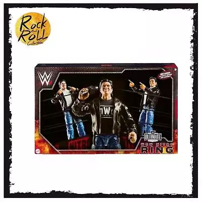 Buy WWE Mattel Ultimate Edition WCW Monday Nitro Ring With Eric Bischoff Figure • 197.74£