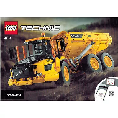 Buy Lego Technic Instruction Booklet For 42114 6x6 Volvo Articulated Hauler NEW • 7.99£
