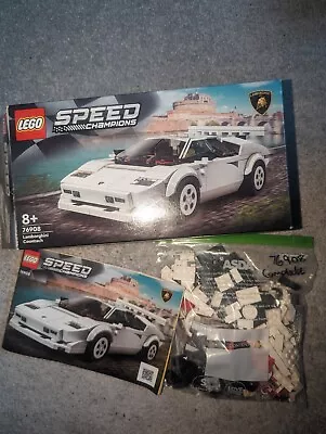 Buy LEGO SPEED CHAMPIONS 76908 Lamborghini Countach Boxed Complete • 13£