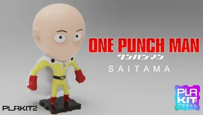 Buy One Punch Man SAITAMA (PlaKit2 Series) FunResin Pop!! RESIN Action Figures • 20.55£
