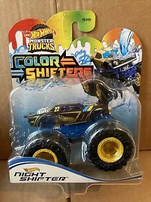 Buy HOT WHEELS MONSTER TRUCKS  Colour Shifters - Night Shifter - Combined Postage • 8.99£