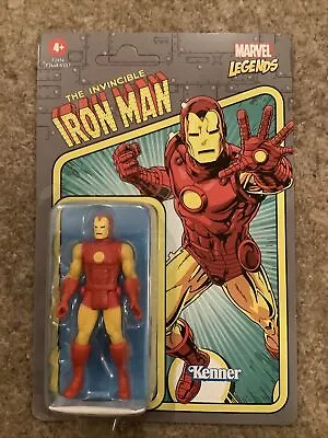 Buy Marvel Legends Invincible Iron Man Retro 3.75  Figure - Iron Man • 7.99£