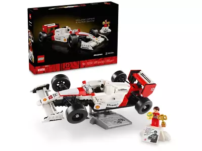 Buy LEGO Icons 10330 McLaren MP4/4 W/Ayrton Senna Age 18+ 693pcs NEW & SEALED 🔥🔥🔥 • 59.99£