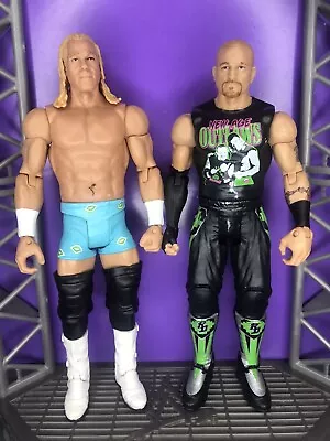 Buy WWE Road Dogg & Billy Gunn Wrestling Figures Mattel Basic New Age Outlaws DX WWF • 23.99£
