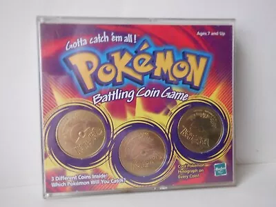 Buy Hasbro Pokemon Battling Coins In Original Case Dated 1999 • 10£