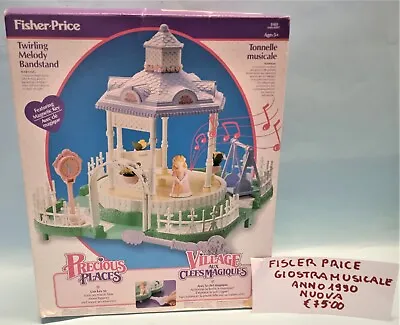 Buy Vintage Fisher Price Musical Giostra Musicale Village Precious Places • 77.19£