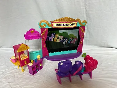 Buy My Little Pony Equestria Girls Mini Cinema Play Set Inc Twilight, Pinkie+Rarity • 15£