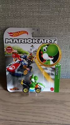 Buy Hot Wheels Diecast:  MarioKart: Yoshi: Standard Kart • 12.99£