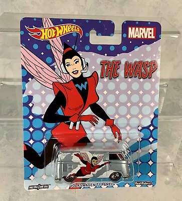 Buy Hot Wheels Marvel The Wasp Real Riders Volkswagen T1 Panel 2016 Rare Non-Mint • 20.99£