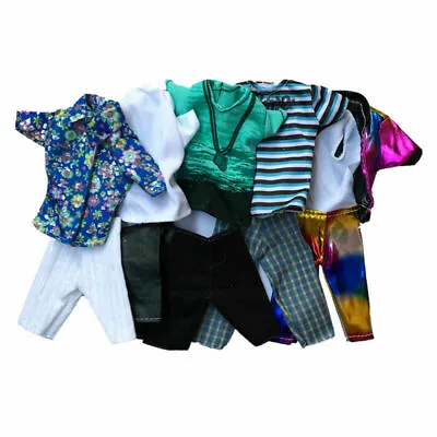 Buy 1 Set Doll Clothing Suit For Ken Fashion Handmade Pants G1A8 Coat C8F1 • 1.70£