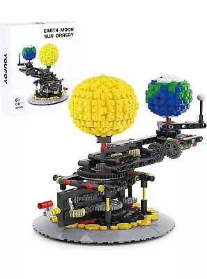 Buy Lego Earth Moon Sun Orrery Rotatable Solar System Building Blocks • 25£