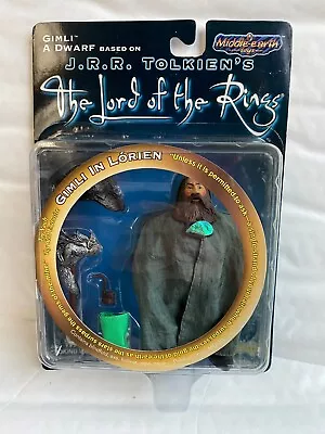Buy Bnib Lord Of The Rings Gimli In Lorien Toy Vault Action Figure Book Series • 31.99£