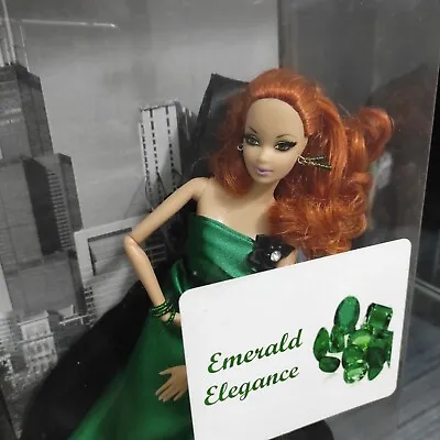 Buy Barbie Emerald Elegance Gold Label Nrfb Model Muse Doll Mattel Collection   • 153.59£