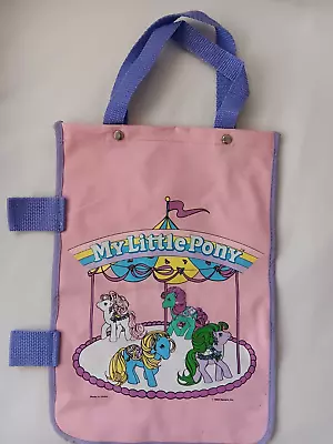 Buy Vintage RARE My Little Pony Merchandise Carousel Ponies Purse G1 1990 Hasbro • 23.62£