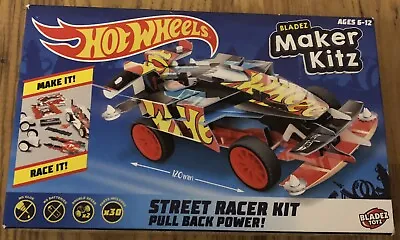 Buy Hot Wheels Bladez Maker Kitz: Street Racer Kit Pull Back Build Power 2020 - New • 8£