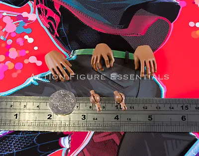 Buy Hot Toys Miles Morales MMS567 1/6 Hands & Spray Can Hands Wrist Pegs Figure Part • 23.99£