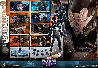 Buy HOT TOYS MARVEL Future Fight - The Punisher War Machine Armor DIECAST VGM33D28 • 441.09£