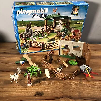 Buy Playmobil 6635 City Life Children's Petting Zoo In Original Box In VGC • 9.95£